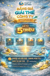 Dịch vụ giải thể công ty nuôi trồng thủy sản tại An Giang