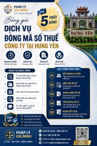 Dịch vụ giải thể doanh nghiệp tư nhân tại Hưng Yên