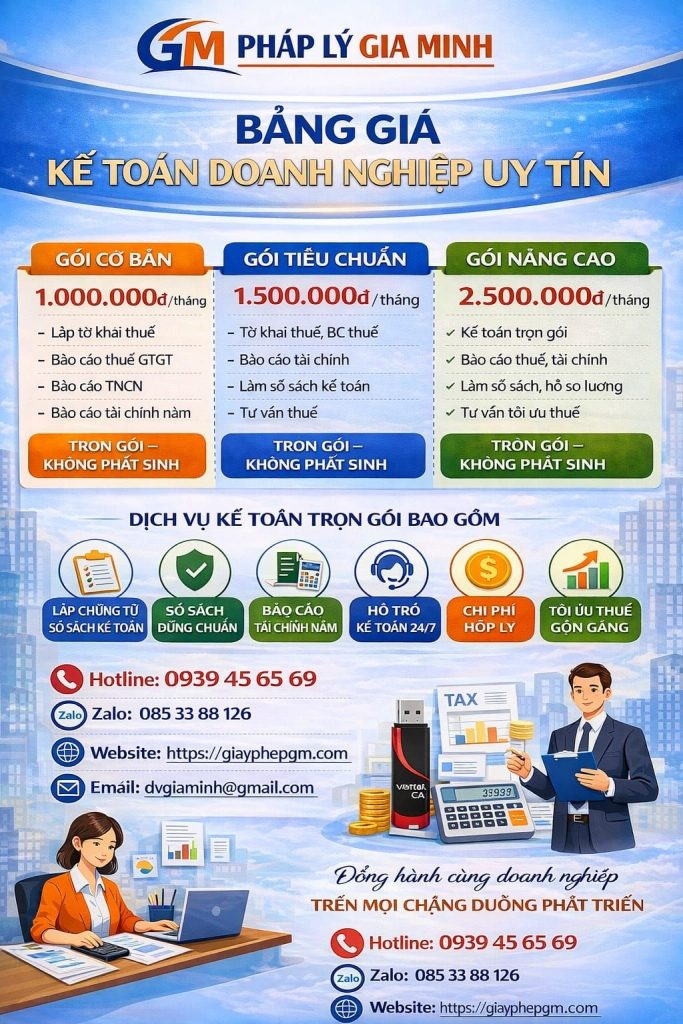 Dịch vụ kế toán doanh nghiệp nhỏ tại Hưng Yên