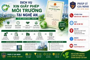 Dịch vụ xin giấy phép môi trường tại Nghệ An