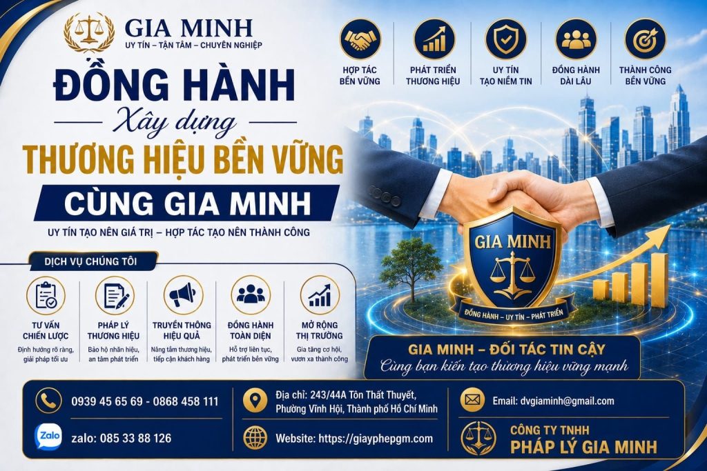 Đồng hành xây dựng thương hiệu bền vững cùng Gia Minh