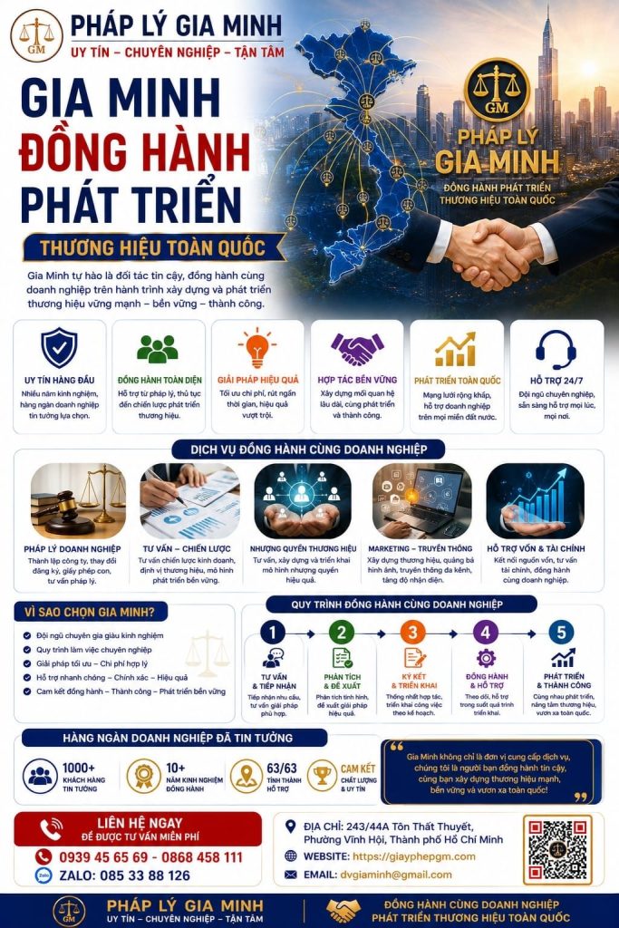 Gia Minh đồng hành phát triển thương hiệu toàn quốc