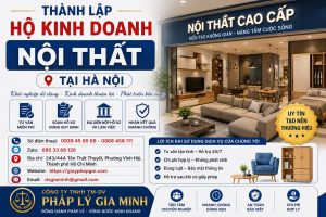 Thành lập hộ kinh doanh nội thất tại Hà Nội
