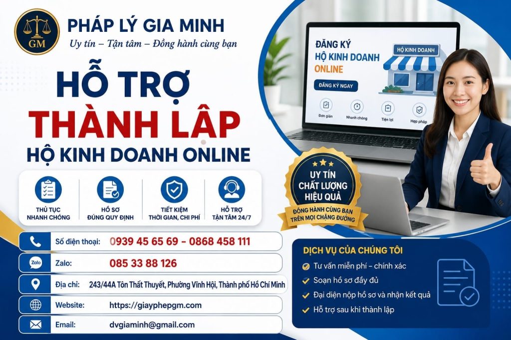 Thành lập hộ kinh doanh phụ kiện điện thoại tại TPHCM
