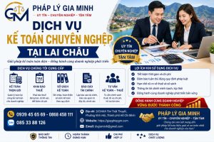 Dịch vụ kế toán chuyên nghiệp tại Lai Châu