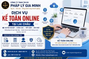 Dịch vụ kế toán online tại Lai Châu