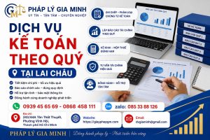 Dịch vụ kế toán theo quý tại Lai Châu