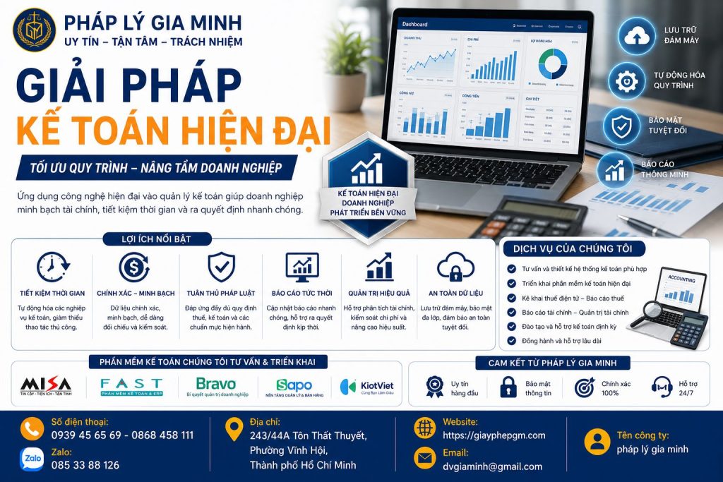 Giải pháp kế toán hiện đại