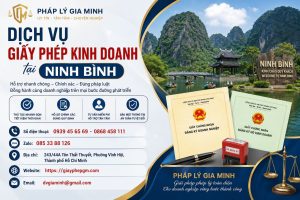 Dịch vụ giấy phép kinh doanh tại Ninh Bình