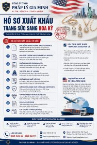 Hồ sơ xuất khẩu trang sức sang Hoa Kỳ
