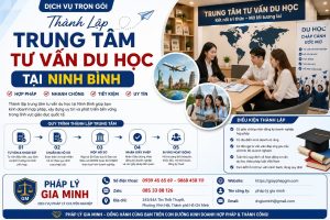 Thành Lập Trung Tâm Tư Vấn Du Học Tại Ninh Bình