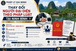 Thay đổi người đại diện theo pháp luật tại Ninh Bình
