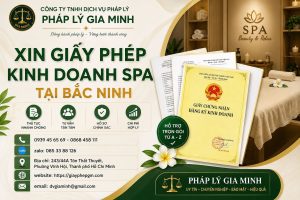 Xin Giấy Phép Kinh Doanh Spa Tại Bắc Ninh