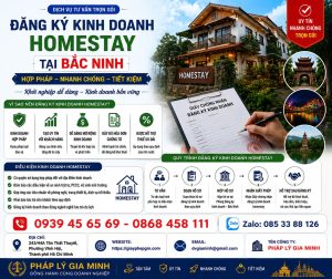 Đăng ký kinh doanh homestay tại Bắc Ninh