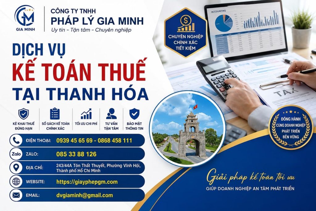 Dịch Vụ Kế Toán Thuế Tại Thanh Hóa
