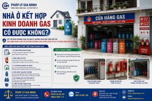 Nhà ở kết hợp kinh doanh gas có được không