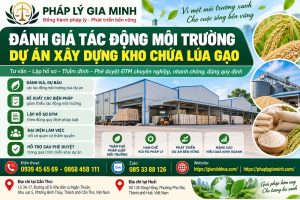 Đánh giá tác động môi trường dự án xây dựng kho chứa lúa gạo