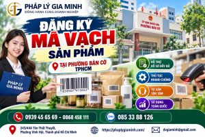Đăng ký mã vạch sản phẩm tại phường Bàn Cờ TPHCM