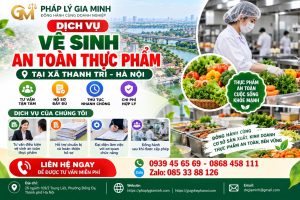 Dịch vụ vệ sinh an toàn thực phẩm tại xã Thanh Trì Hà Nội